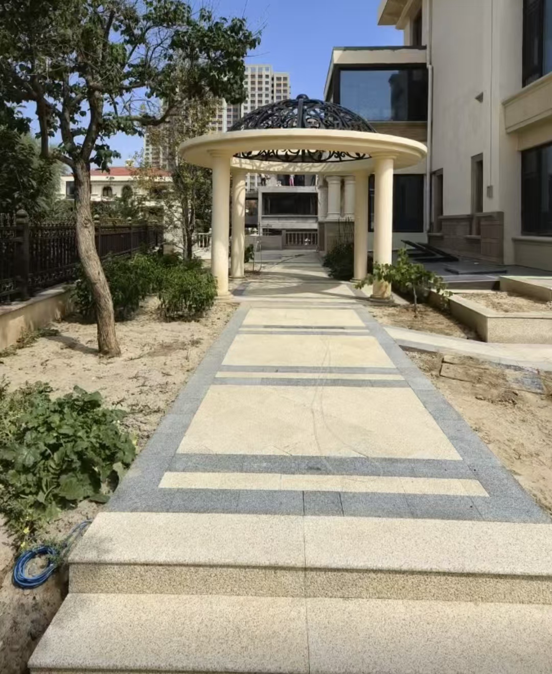 甘肃兰州大理石 花岗岩 人造石  黄金麻石材生产加工安装效果厂家13919123140